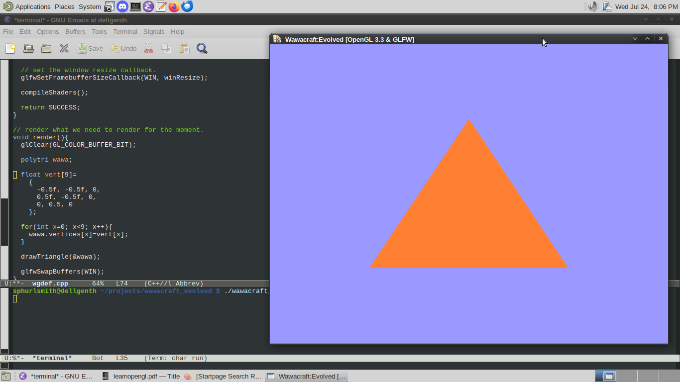 My success with OpenGL