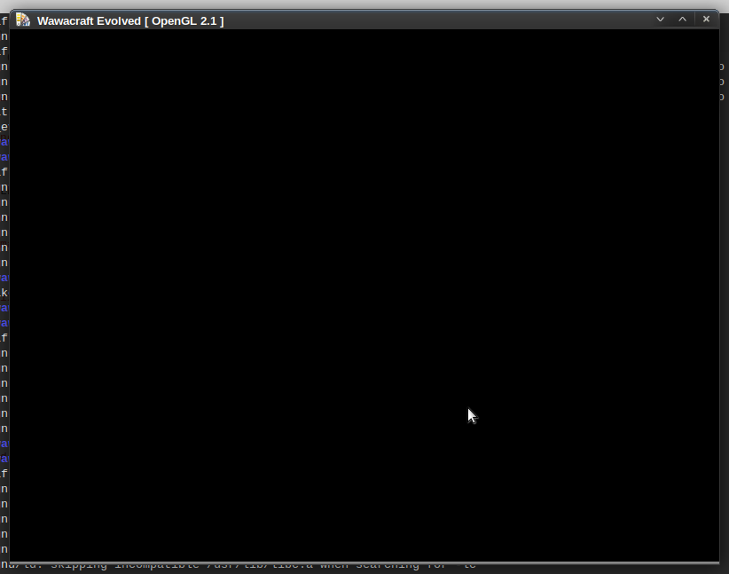 My first OpenGL window was for a game.